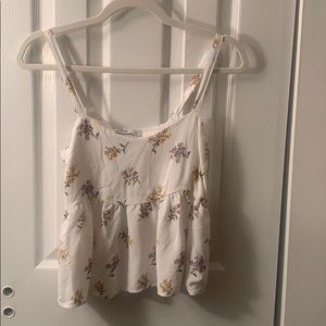 Floral tank top
